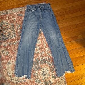 American Eagle jeans, size 2 Regular. Wide leg.